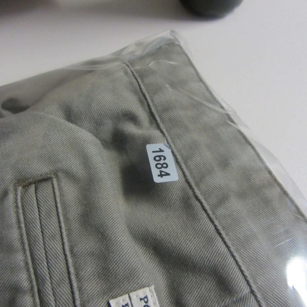 Polo Ralph Lauren Pleated Chino Pants Mens 32x30 Gray Khaki Classic Casual VTG